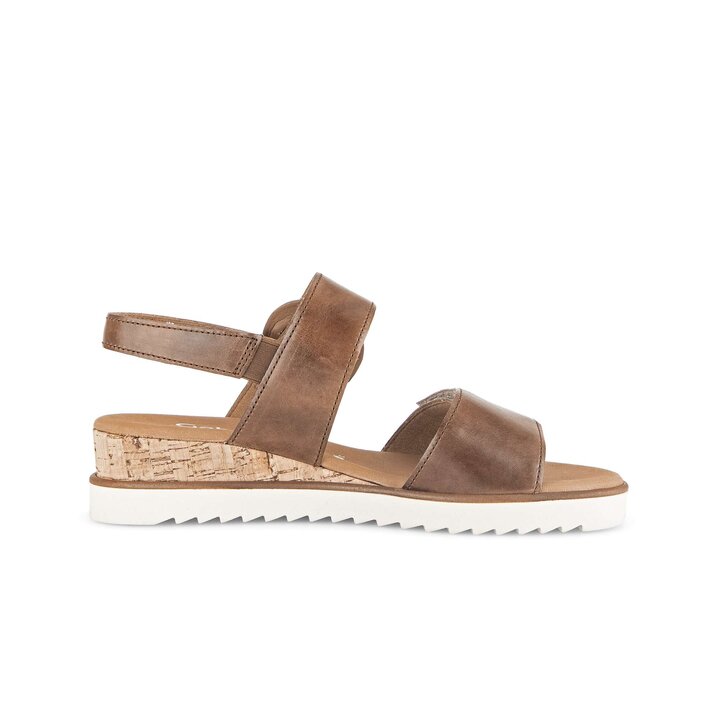 Platåsandaler brun #1