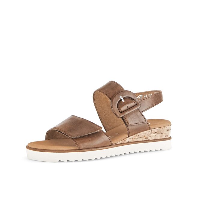 Platåsandaler brun #2