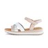 Sandal met riempjes rose