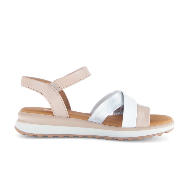 Sandal met riempjes rose #1