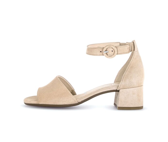 Riemchensandale beige #0