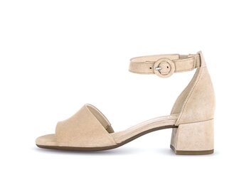 Spangenpumps beige