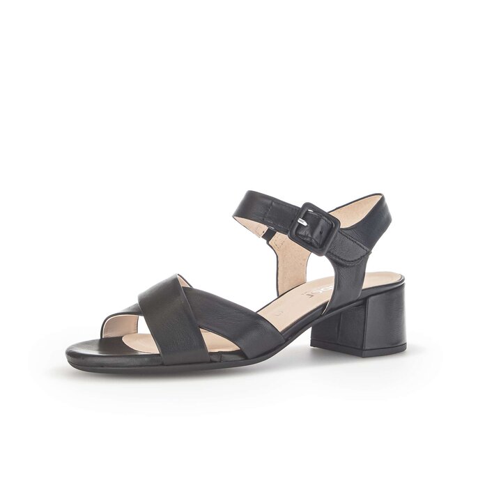 Riemchensandale schwarz #2