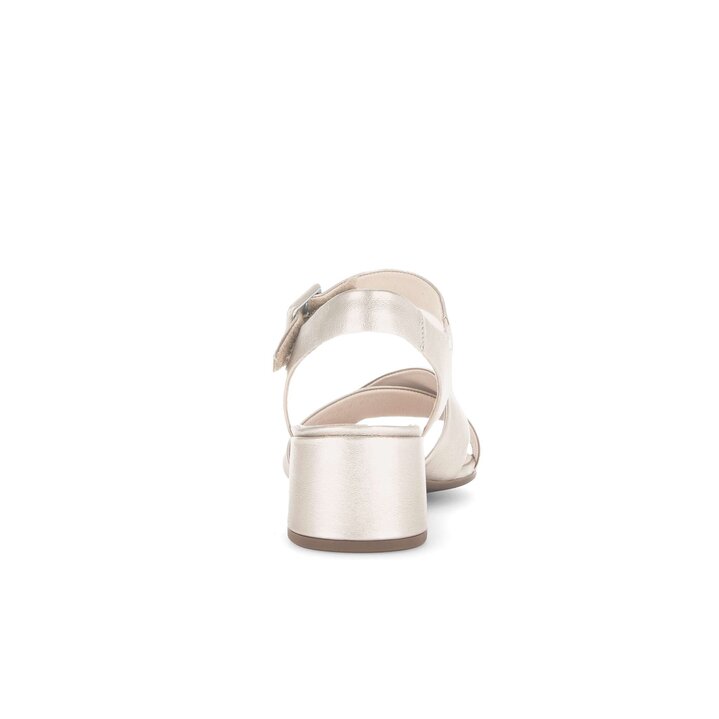 Sandale à bride or #3