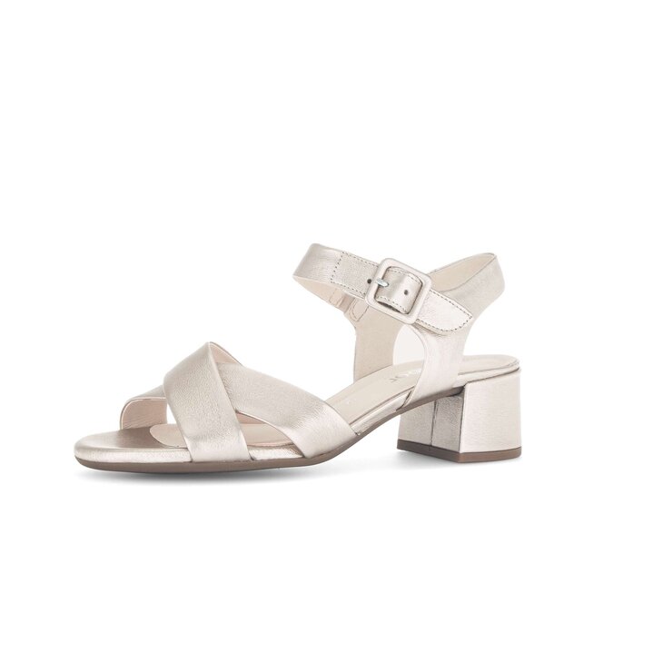 Sandale à bride or #2