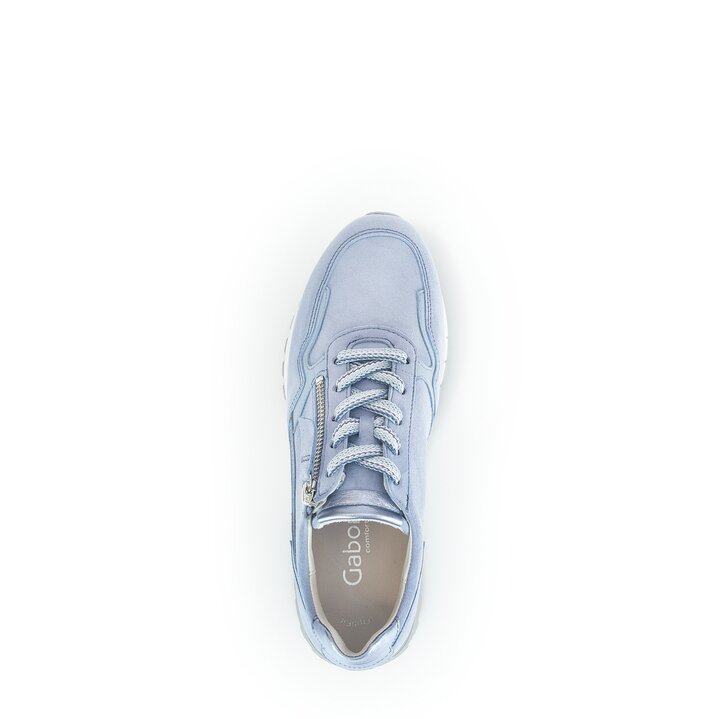Sneakers basse blu #5