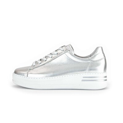 Sneakers basse argento