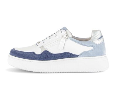 Sneakers basse blu