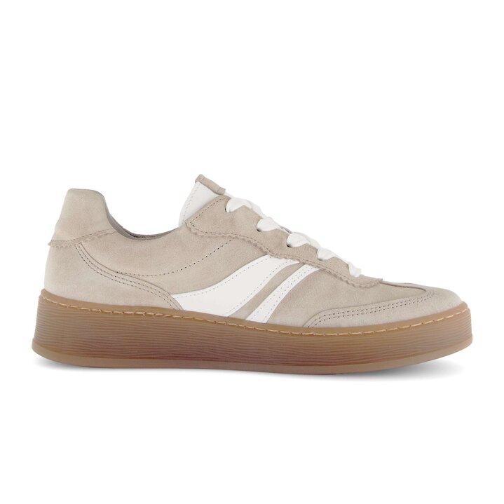Sneakers basse beige #1