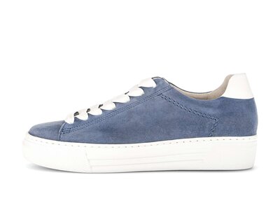 Sneakers basse blu