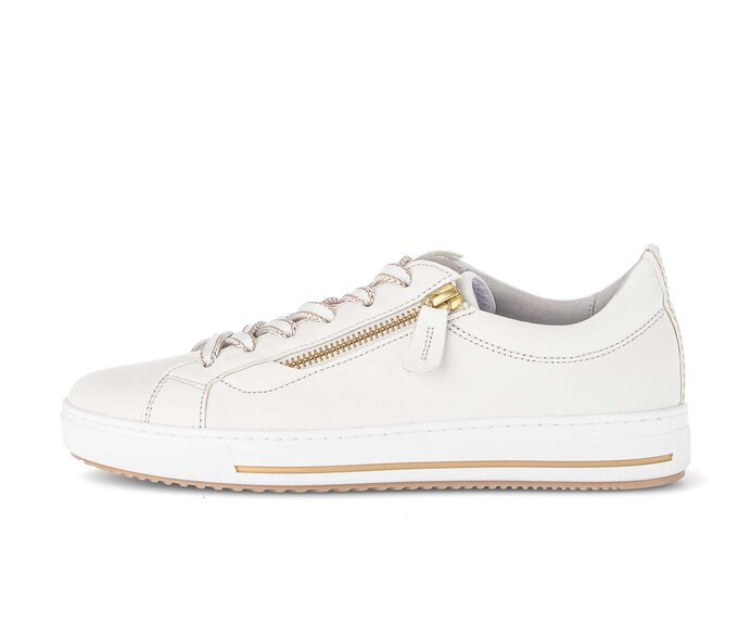 Lage sneaker crème #0