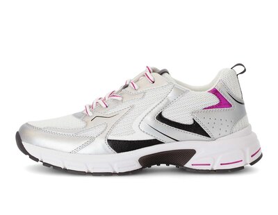 Sneakers basse argento