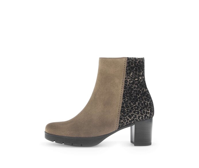 Stivaletto con plateau multicolore #0