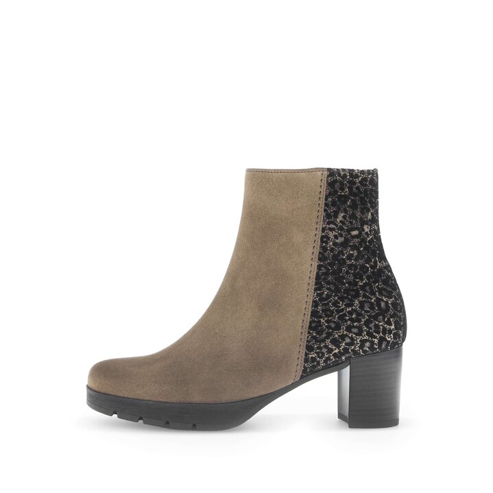 Stivaletto con plateau multicolore #0