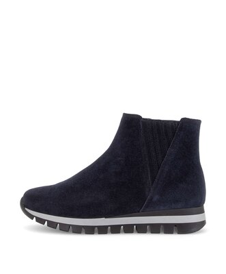 Sportliche Stiefelette blau