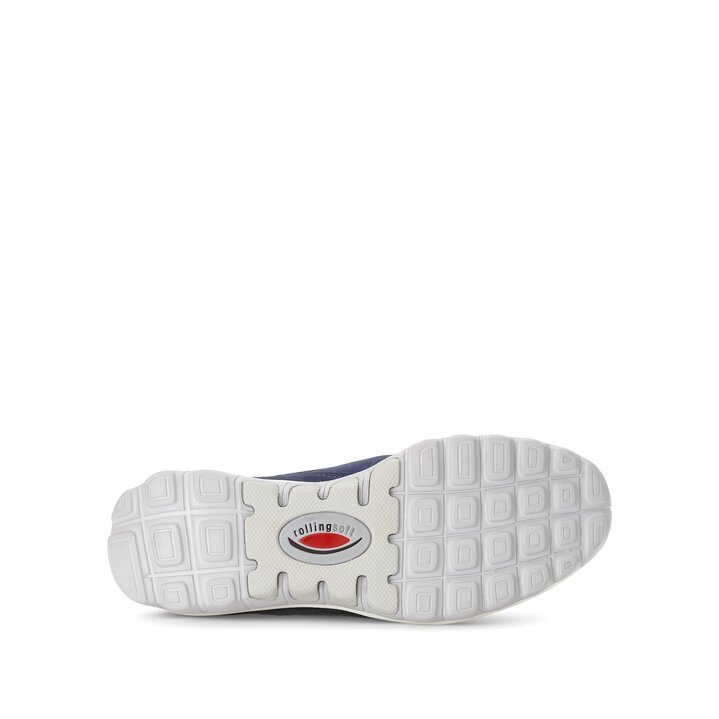 Sneakers basse blu #4