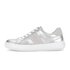 Sneakers basse argento