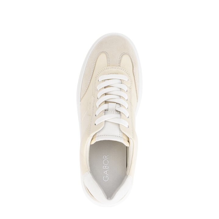 Sneaker low creme #5