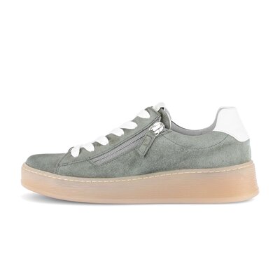 Lage sneaker groen