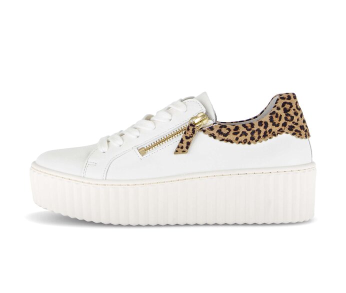 Sneaker low creme #0