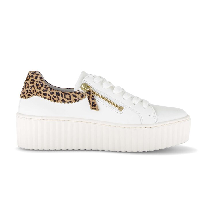 Sneakers basse crema #1