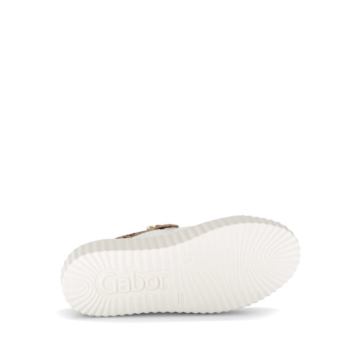 Sneakers basse crema #4