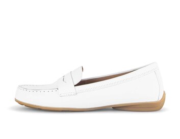 Mocassin blanc