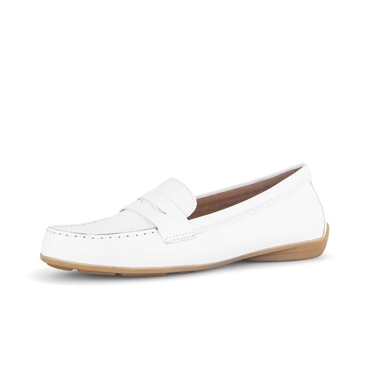 Mokassin weiß #2