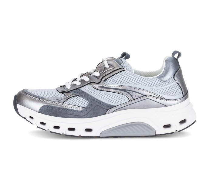 Lage sneaker blauw #0