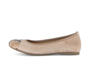 Eleganter Ballerina beige