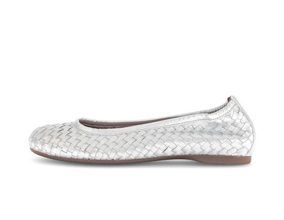 Ballerina elegante argento