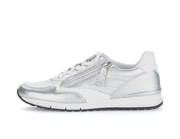 Sneaker low silber