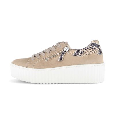 Sneaker low beige