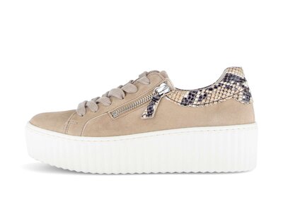 Sneakers basse beige