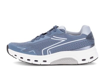 Lage sneaker blauw