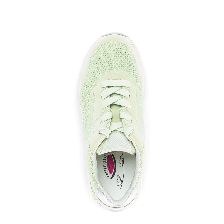 Lage sneaker groen #5