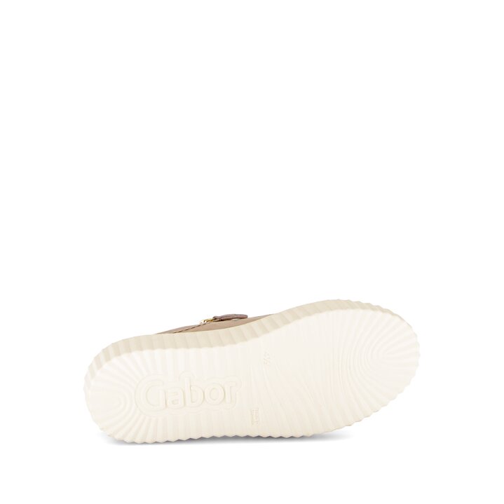 Lage sneaker beige #4