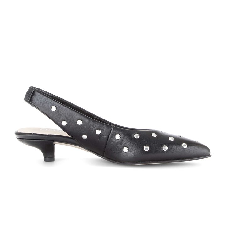 Slingpumps schwarz #1