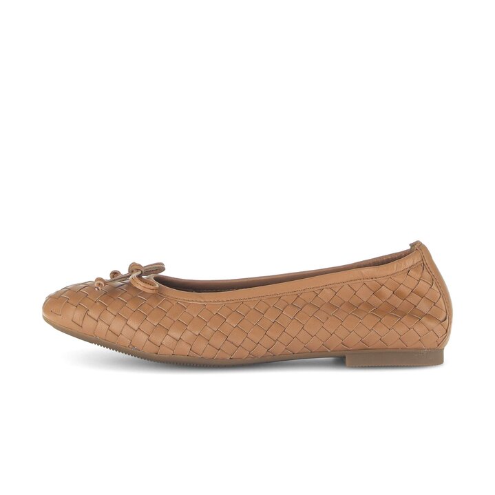 Eleganta ballerinor brun #0