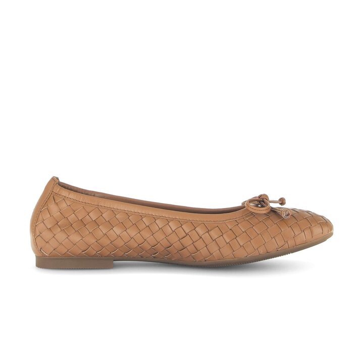 Eleganta ballerinor brun #1