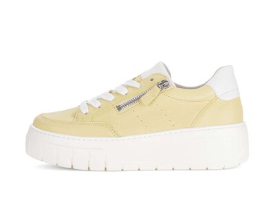 Sneakers basse giallo
