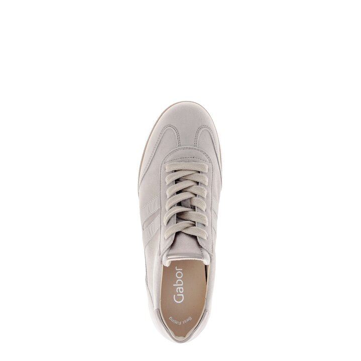 Lage sneaker beige #5