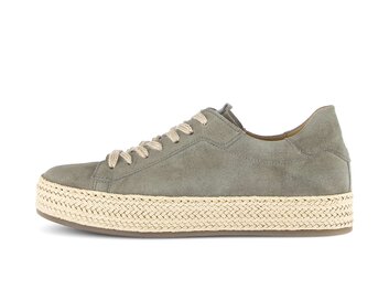Lage sneaker groen