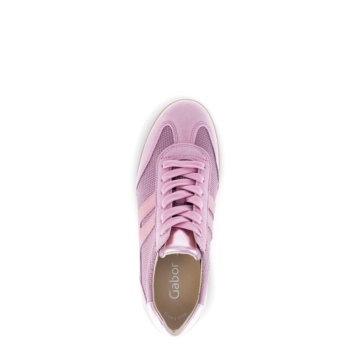 Lage sneaker rose #5