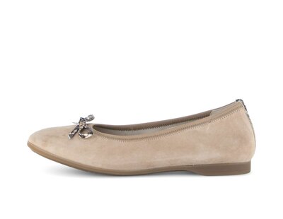 Elegante ballerina beige