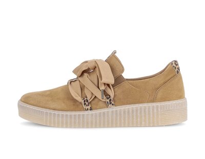Sneakers basse beige