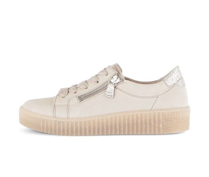 Lage sneaker beige #0
