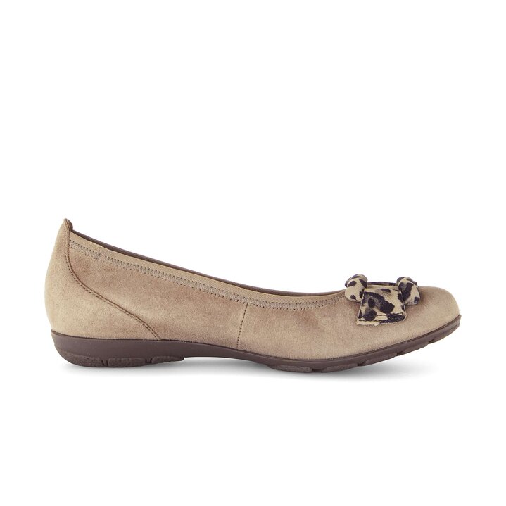 Sportliche Ballerina beige #1