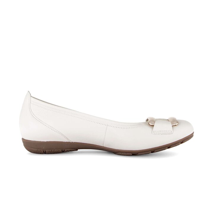 Sportliche Ballerina creme #1