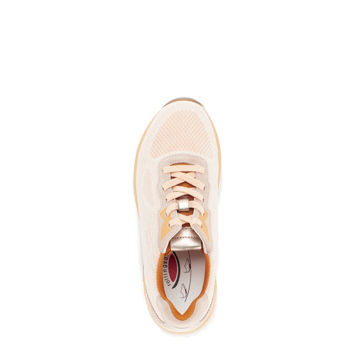 Sneaker low orange #5